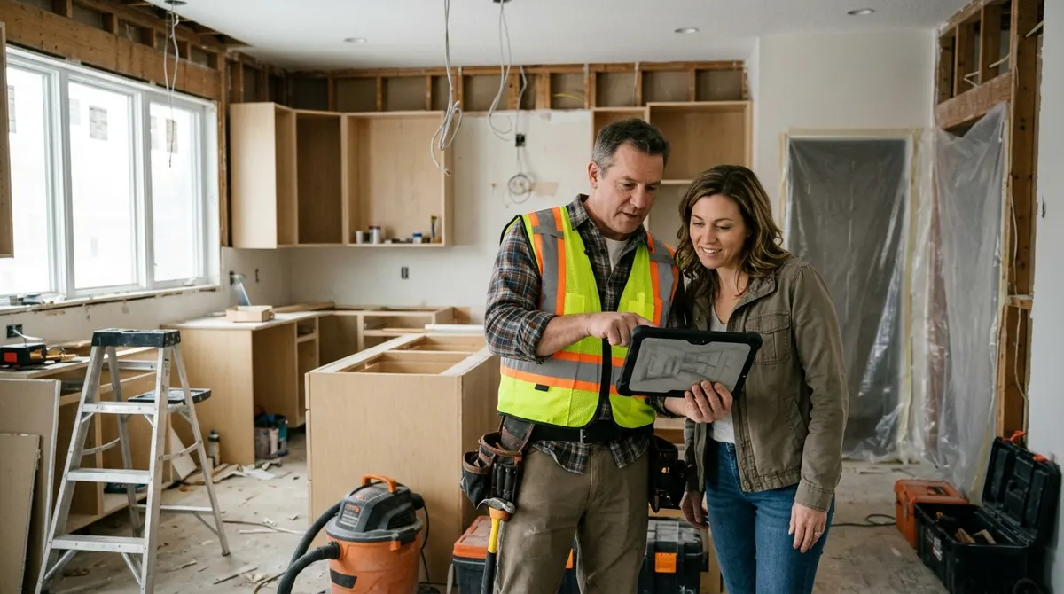 Rénovation : informer le client de l’avancement du chantier